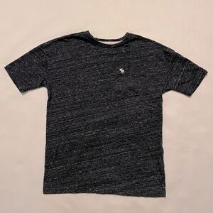 Abercrombie Kids Youth Boys Size 7/8 Gray Short Sleeve T-Shirt With Pocket Logo‎